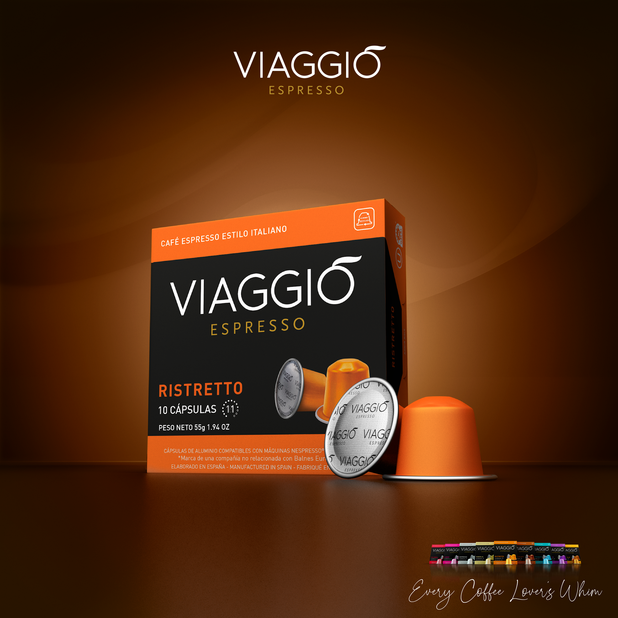 ריסטרטו | 60 קפסולות תואמות נספרסו