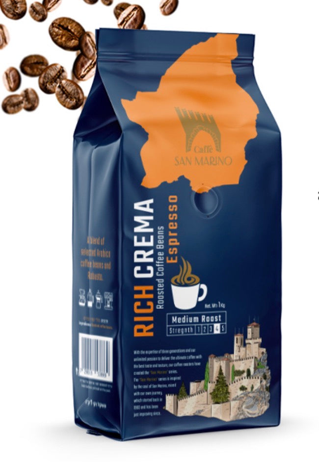 סן מרינו כחול | 1 ק"ג פולי קפה