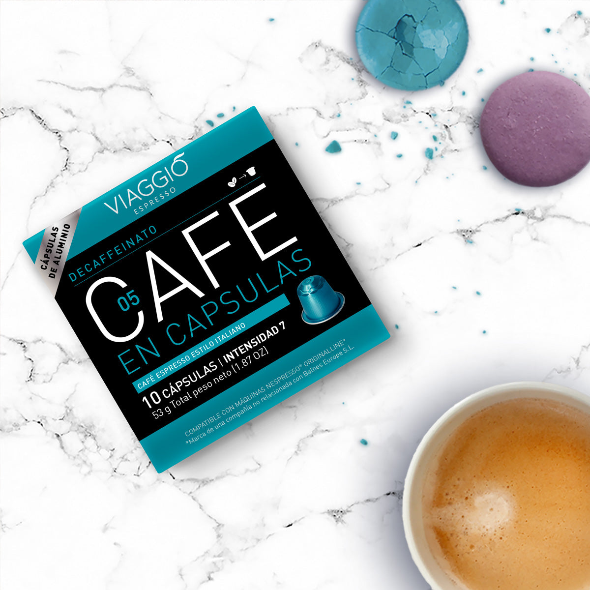 נטול קפאין | 10 קפסולות תואמות נספרסו